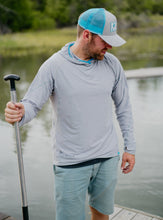 Load image into Gallery viewer, Glacier Raft Company NRS silkweight long sleeve hoodie