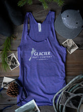 Load image into Gallery viewer, purple glacier raft company golden bc women's tank