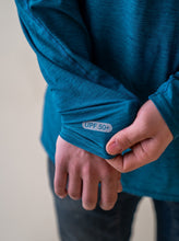 Load image into Gallery viewer, UPF 50+ sun protection on glacier raft company silkweight shirt