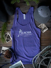 Load image into Gallery viewer, purple glacier raft company golden bc women&#39;s tank
