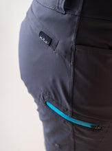 Load image into Gallery viewer, zippered pockets on glacier rafting&#39;s NRS women&#39;s guide shorts
